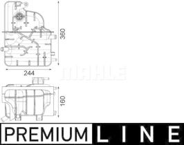 Mahle CRT225000P - NODRI JOHN DEERE 6030/6130/6230/6330/6430/6530/6630/6830