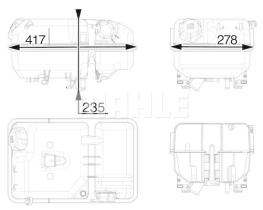 Mahle CRT237000P - NODRI DAF CF/XF (12>)