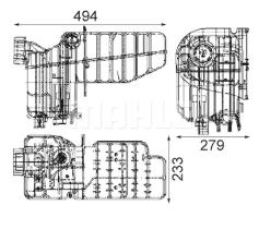 Mahle CRT53000S - NODRI SCANIA R104