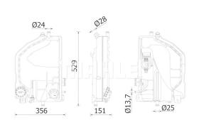 Mahle CRT6000S - NODRI MB V.I. ATEGO (98-) Y (04-)