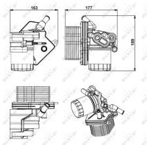 NRF 31238 - ENFAC FORD TRANSIT/JUMPER (COMP+ FILT ROSCADO)