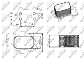 NRF 31273 - ENFAC AUDI A4 III/A5/A6 2.7/3.0TDI (08-) - JUNTAS