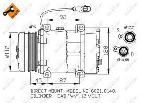NRF 32759 - COMPR NEW HOLLAND/CASE/CNH