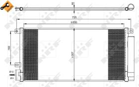 NRF 350067 - CONDE OPEL MOKKA/CHEVROLET TRAX 1.4 I 16V T (4/13>)
