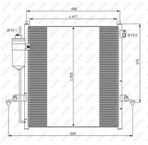 NRF 35871 - CONDE MITSUBISHI L200/MONTERO SPORT 2.5 DID (5/06>)