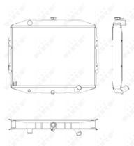 NRF 504125 - RADIA GALLOPER EXCEED 2.5TDI (97>03)