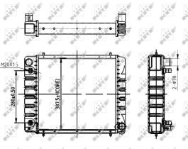 NRF 50477 - RADIA LAND ROVER DISCOVERY I/ DEFENDER 200 2.5 TDI (89>6/94)