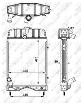 NRF 52145 - RADIA MASSEY FERGUSON 133/135/147/152/157/245V/247