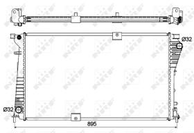 NRF 53123 - RADIA RENAULT TRAFIC II/VIVARO/PRIMASTAR 2.0/2.5CDTI (8/06>)