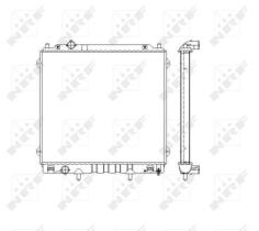 NRF 53480 - RADIA HYUNDAI TERRACAN 2.9CRDI (12-01>) MAN. A/S