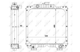 NRF 54069 - RADIA NEW HOLLAND TL70/80/90/100/TN85/TN95/CASE JX80/90/95