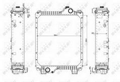 NRF 54079 - RADIA NEW HOLLAND TM140/TM155/CASE MXM 140/155