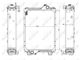 NRF 54080 - RADIA NEW HOLLAND TM175/TM190