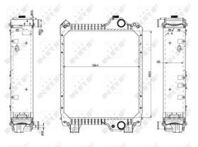 NRF 54081 - RADIA NEW HOLLAND/CASE TSA100/110/115/125/135/T6010/6020