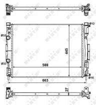 NRF 58329 - RADIA RENAULT MEGANE II 1.6/2.0/1.5/1.9DCI (09/02>) A/S