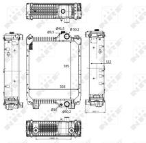 NRF 58571 - RADIA CASE/NEW HOLLAND T6030/T6050