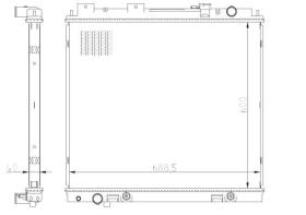 NRF 59231 - RADIA NISSAN PATHFINDER (R51) NAVARA (D40) 3.0 DCI (3/05>)