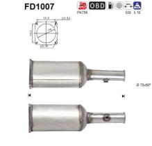 AS FD1007 - CITROEN C5 II/III 2.0 HDI/PEUGEOT 407 2.0HDI