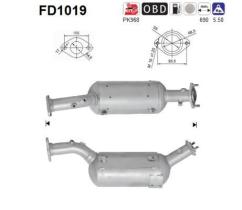 AS FD1019 - FAP00 SUZUKI GRAND VITARA 1.9 DDIS (06-)