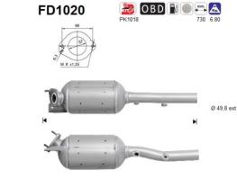 AS FD1020 - RENAULT MEGANE II/SCENIC II/GRAND SCENIC II 1.9DCI