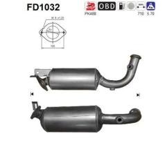 AS FD1032 - FILTRO DPF RENAULT TRAFIC 2.5TD DCI