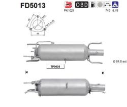 AS FD5013 - FIAT CROMA 1.9/2.4 MULTIJET/OPEL VECTRA C/SIGNUM/SAAB 9-3