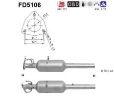 AS FD5106 - PEUGEOT BOXER/CITROEN JUMPER 2.2 HDI