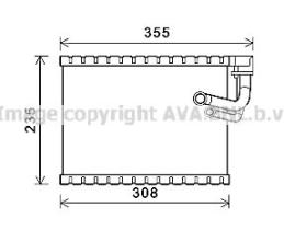 AVA AIV326 - EVAPO AUDI A4 (8K) (08>) A5 (8T) (07>)