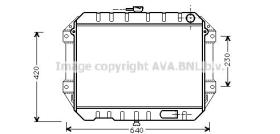 AVA DU2027 - RADIA DAIHATSU ROCKY 2.8 DIESEL (85>93)