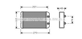 AVA FTA6254 - CALEF FIAT STILO (01>)