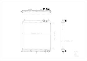 Ordoñez 1020660815 - RADIA CITROEN C2/C3 1.4 HDI (02>) 207/1007(05>) AUT.