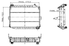 Ordoñez 1020667825 - RADIA DEUTZ FAHR 1012 (95>) AGROTRON 80/85/90/100