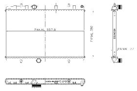 Ordoñez 1020773815 - RADIA CITROEN C4/PICASSO/407/307/308/XSARA II (03>) DN6