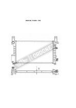 Ordoñez 2060186 - RADIA FORD FIESTA III 1.0/1.1/1.3/1.4 +AC (89>95)