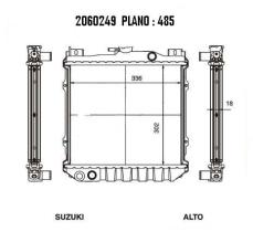 Ordoñez 2060249 - SUZUKI MARUTI 800/ALTO (85>95)