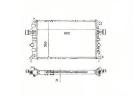 Ordoñez 2060268 - RAD.OPEL ASTRA 1.7 TD