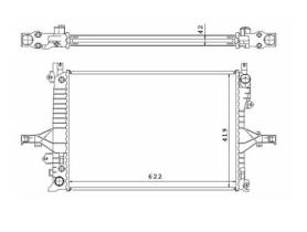 Ordoñez 2060297 - RADIA VOLVO S60/S80/S70/V70/XC70 AUT. (98>)