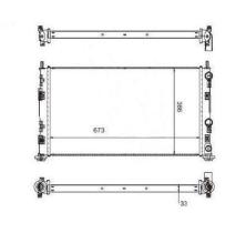 Ordoñez 2060316 - RADIA CHRYSLER SEBRING 2.0/2.4/2.7 V6 24V (01>06) M/A