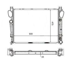 Ordoñez 2060319 - RADIA MB W220 S320/350/430/500 AUT.  (99>)