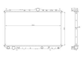 Ordoñez 2060329 - RADIA VOLVO S40/V40 1.9TD/MITSUBISHI CARISMA (95>00)