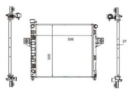 Ordoñez 2060345 - RADIA JEEP GRAND CHEROKEE II 4.0I (99>)