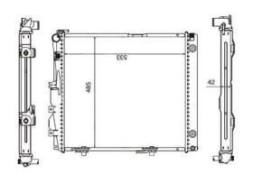 Ordoñez 2060355 - RADIA MB W124 260E/280E/300E 24V/320E +AC (85>93) AUT.