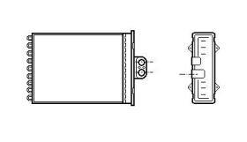 Ordoñez 2061924 - CALEF OPEL VECTRA B (95>) +AC