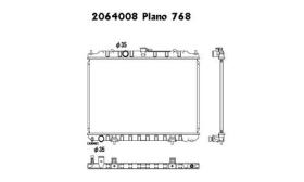 Ordoñez 2064008 - RADIA NISSAN X-TRAIL T30 2.0 16V/2.5I (01>)