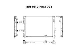 Ordoñez 2064010 - RADIA NISSAN QASHQAI 1.6/2.0I 16V (02-07>)