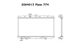 Ordoñez 2064013 - RADIA NISSAN ALMERA II 1.5DCI (03>)