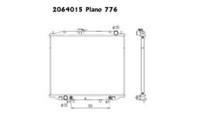 Ordoñez 2064015 - RADIA NISSAN TERRANO II/MAVERICK 2.7TD (96>) AUT.