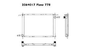 Ordoñez 2064017 - RADIA NISSAN MICRA K12 1.5DCI (03>) NOTE E11 1.5DCI (06>)