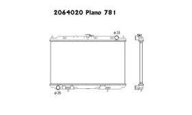 Ordoñez 2064020 - RADIA NISSAN ALMERA TINO 2.2DI 16V (3/00>)