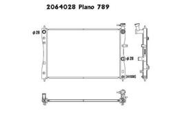 Ordoñez 2064028 - RADIA MITSUBISHI COLT 1.1/1.3/1.5 (6/04>) SMART FOUR FOUR